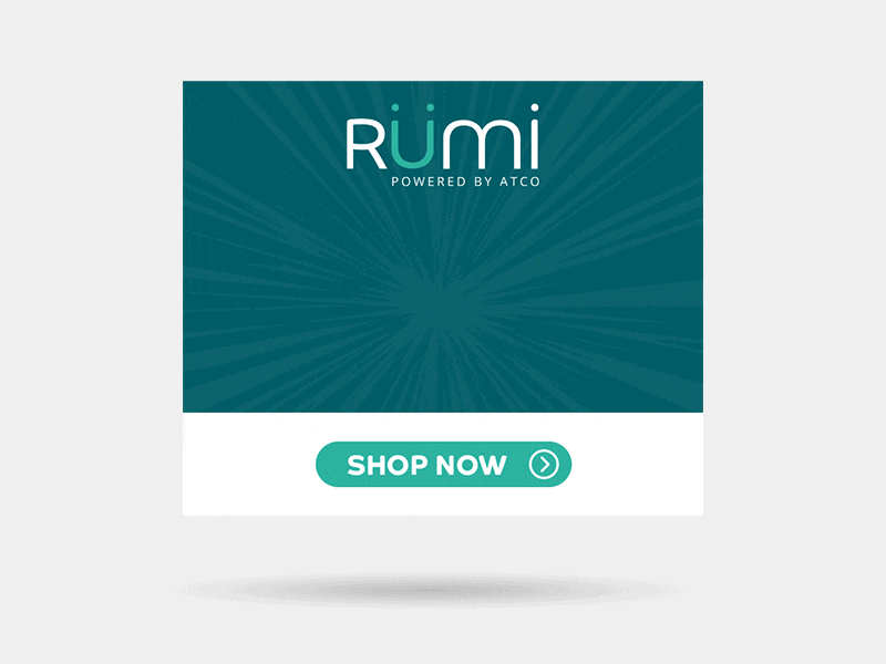 An animated html5 banner for ATCO, Rumi