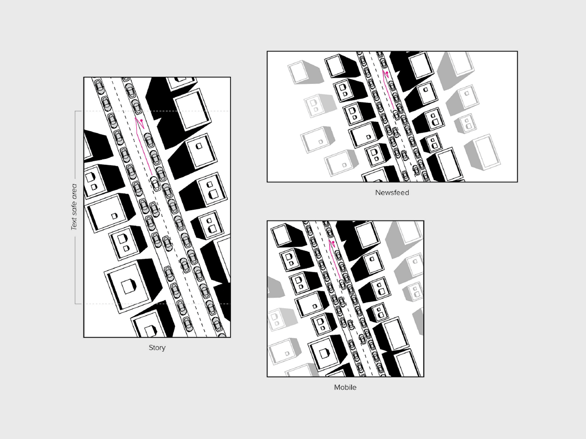 Concept illustration of an advertisement for an Everlance creative strategy pitch